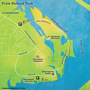 Point Mallard Park Map